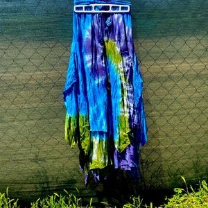 Stevie Nicks inspired scarf skirt